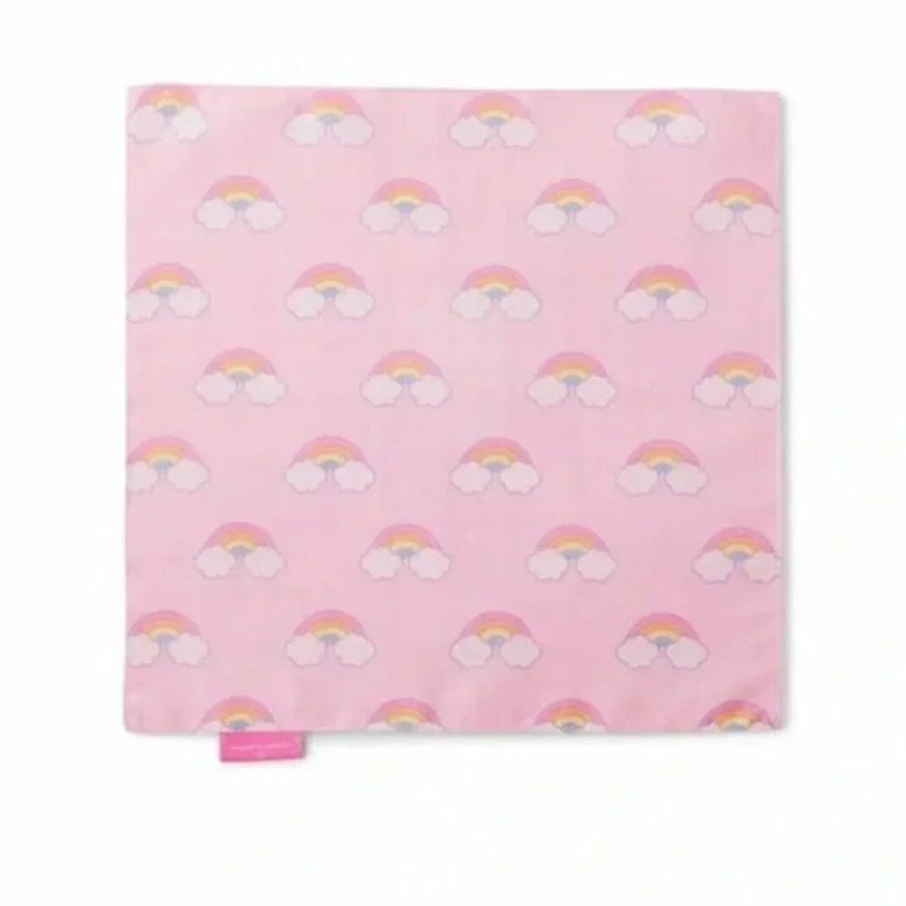 Stoney Clover Ln x Target NWT Reversible Pet Bandana Pink White Rrainbows 🌈 - Picture 7 of 8